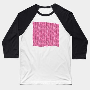 Hand Knit Hot Pink Baseball T-Shirt